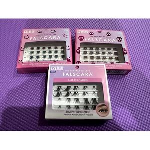 Kiss Falscara Wisps Lashes Set of 3 NEW Halloween Limited Edition